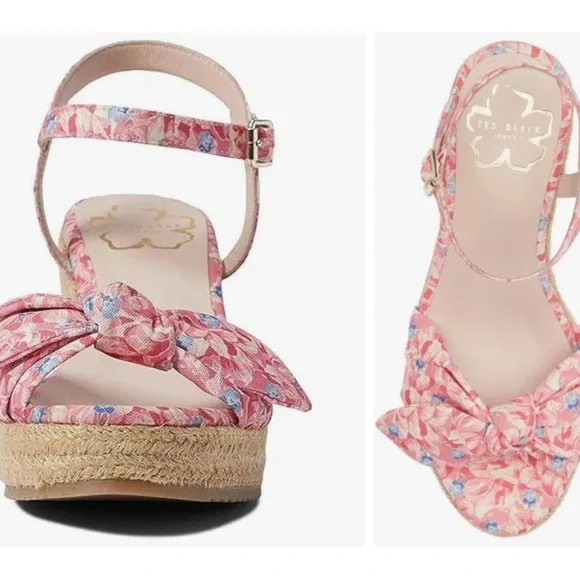 ✅Women's Ted Baker London Bryah New Romance Wedge Sandal - Picture 3 of 13